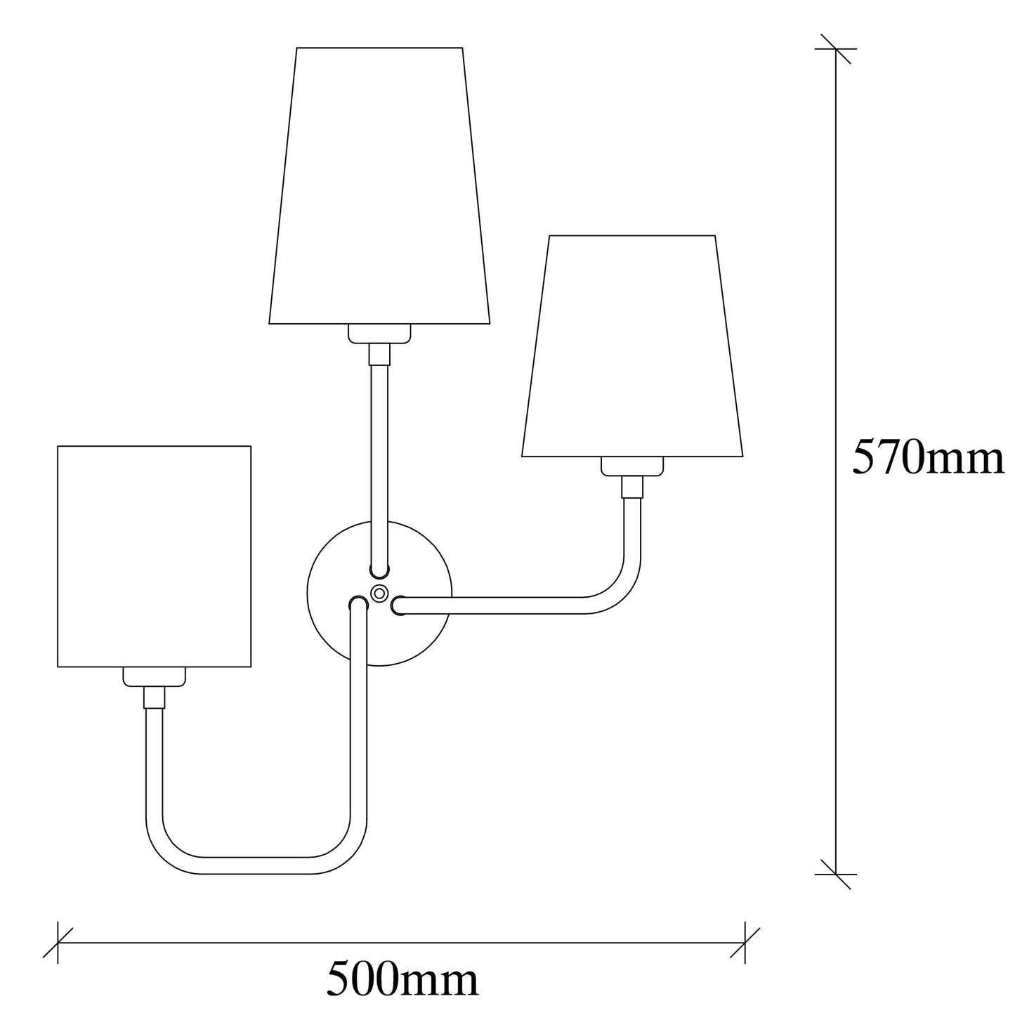 Zidna lampa, 892OPV1222