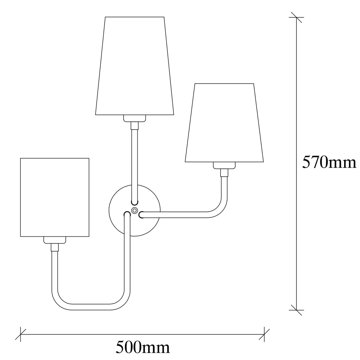 Zidna lampa, 892OPV1222
