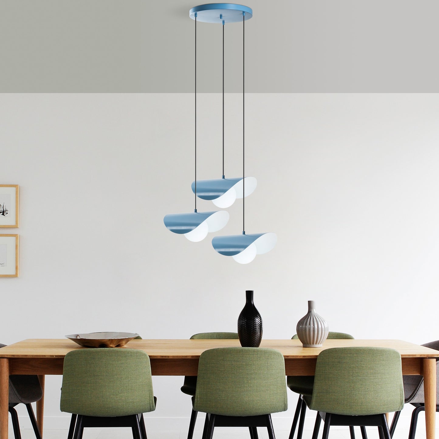 Luster BELLAMY, svjetlo plava boja