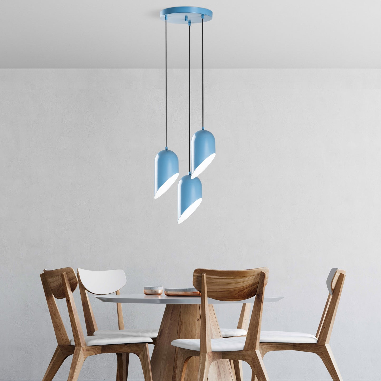 Luster HADLEE, svjetlo plava boja
