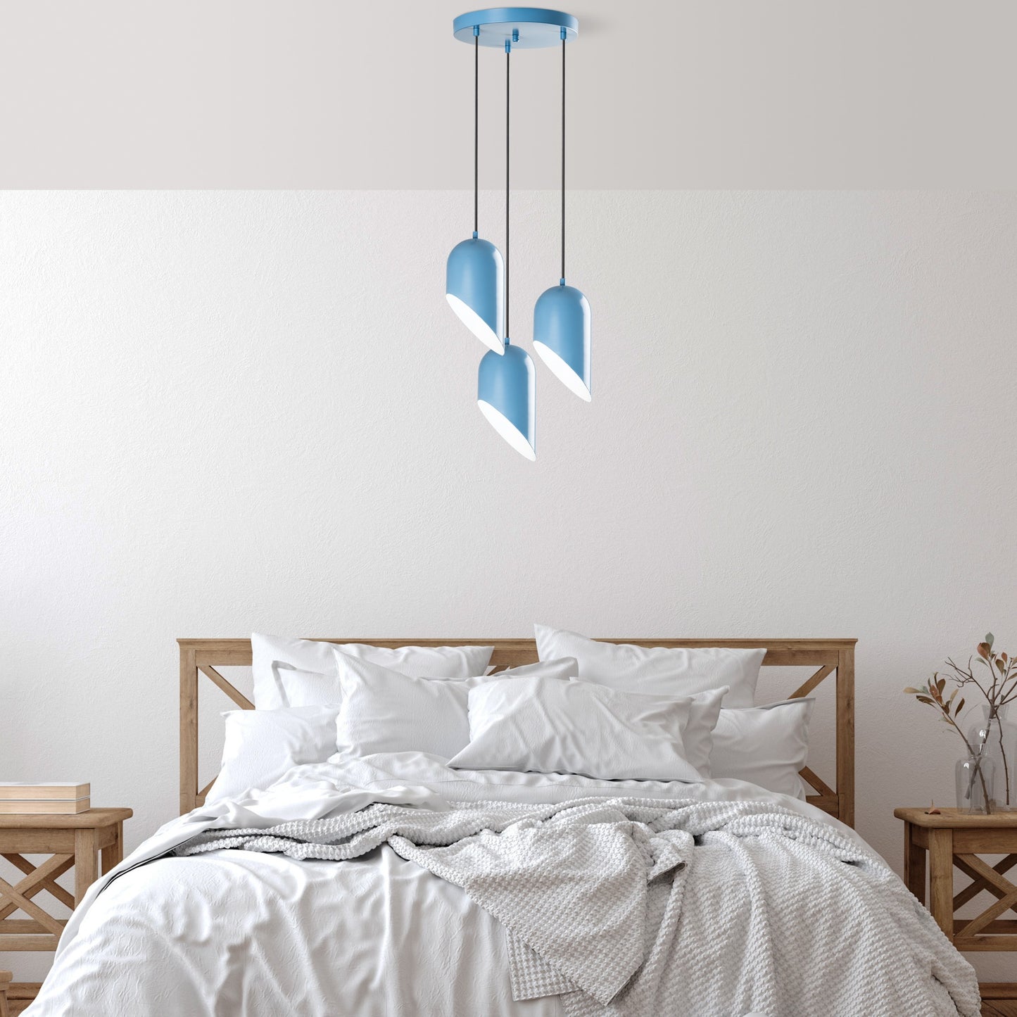 Luster HADLEE, svjetlo plava boja