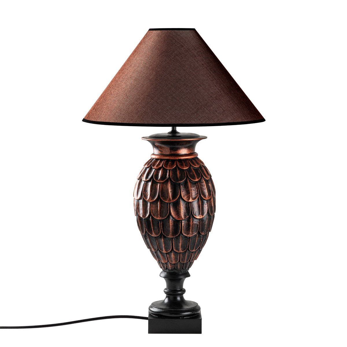 Stolna lampa 641, smeđa