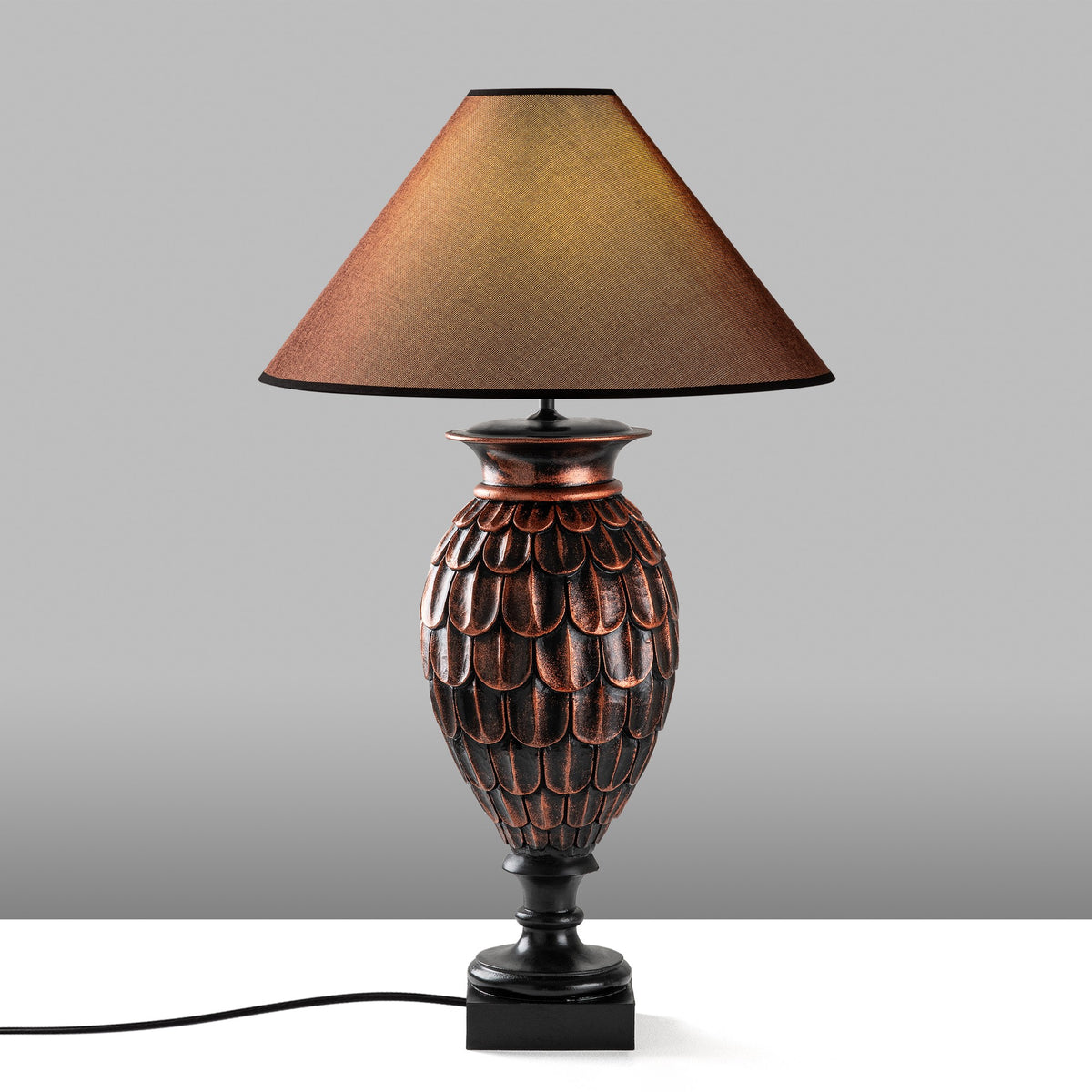 Stolna lampa 641, smeđa