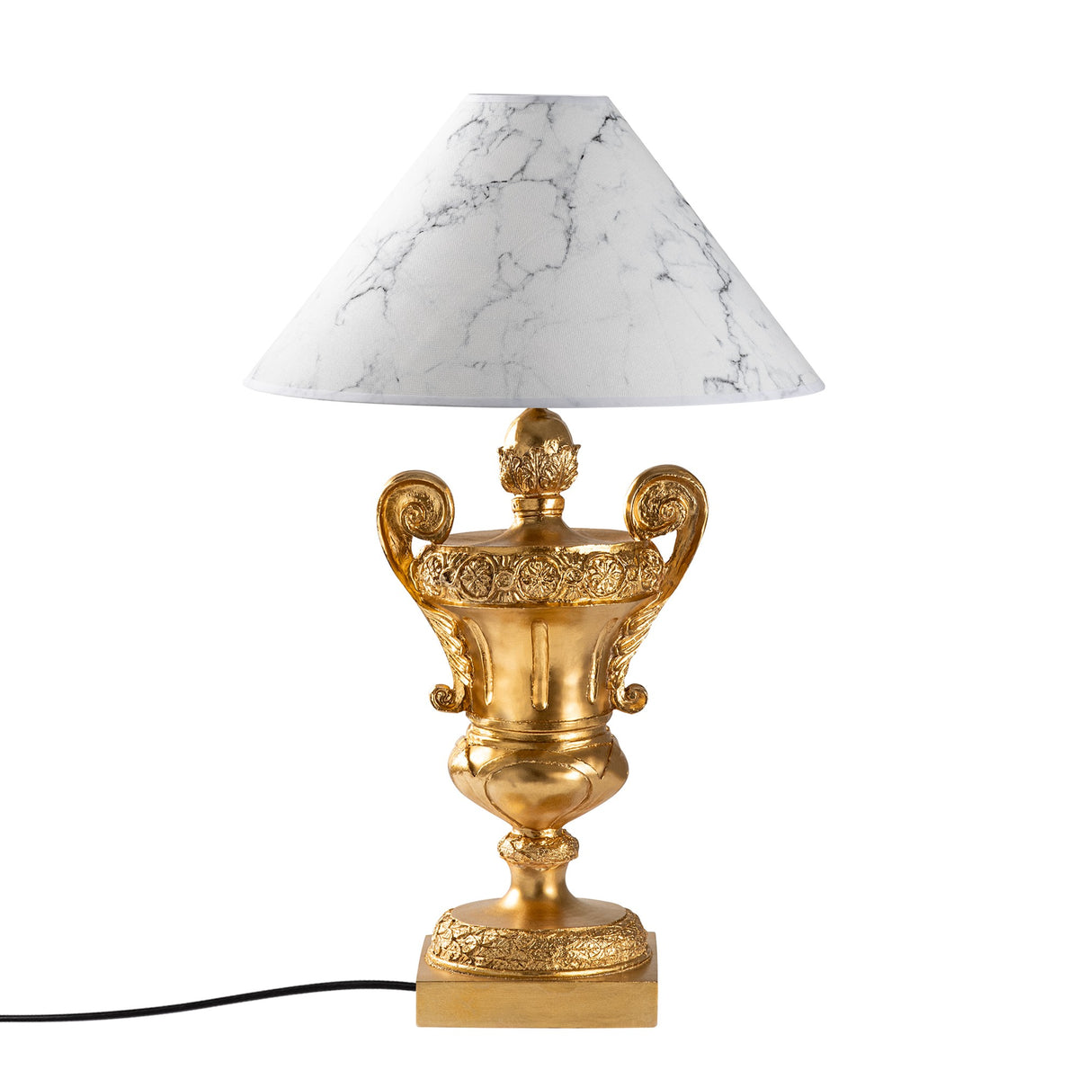 Stolna lampa 788, zlatna