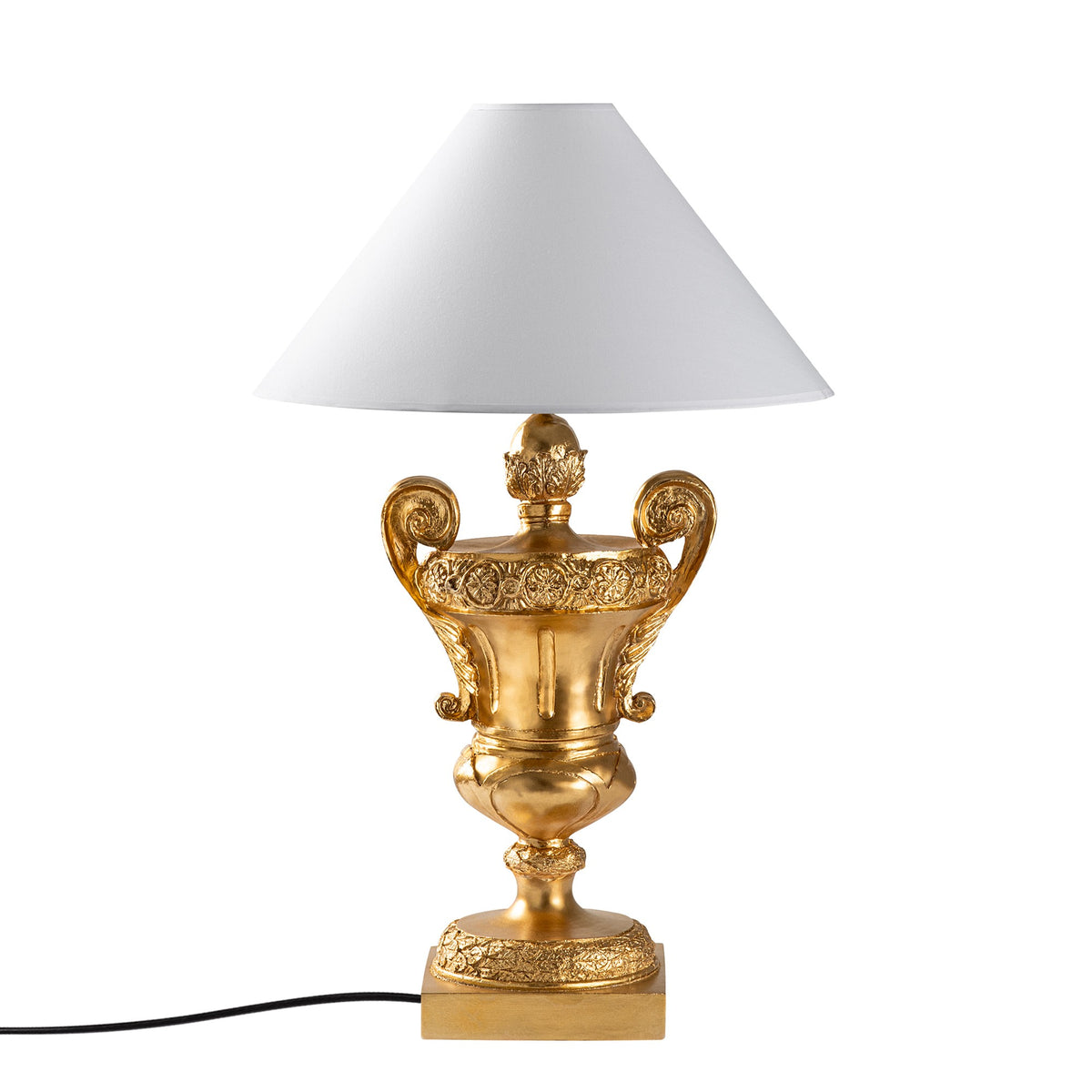 Stolna lampa 818, zlatna