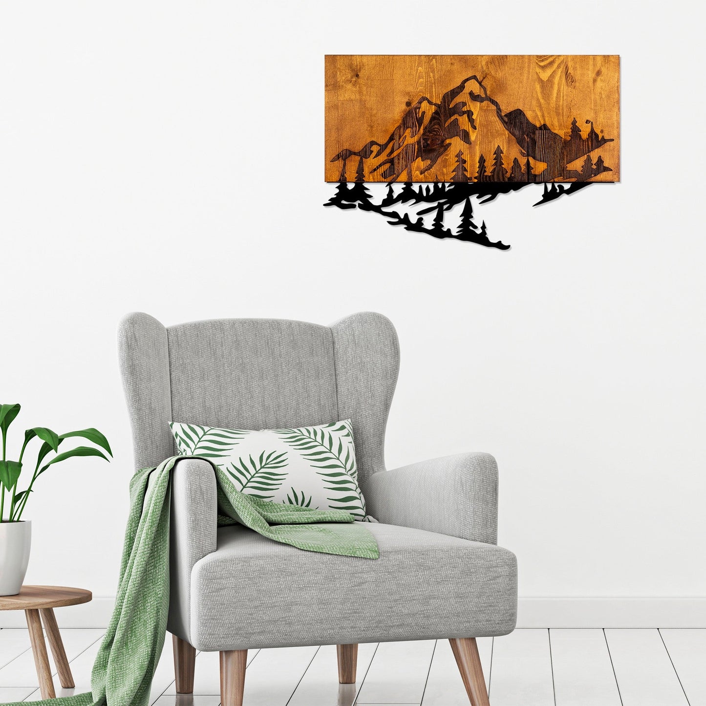 Ukrasni drveni zidni dodatak, Dag 2