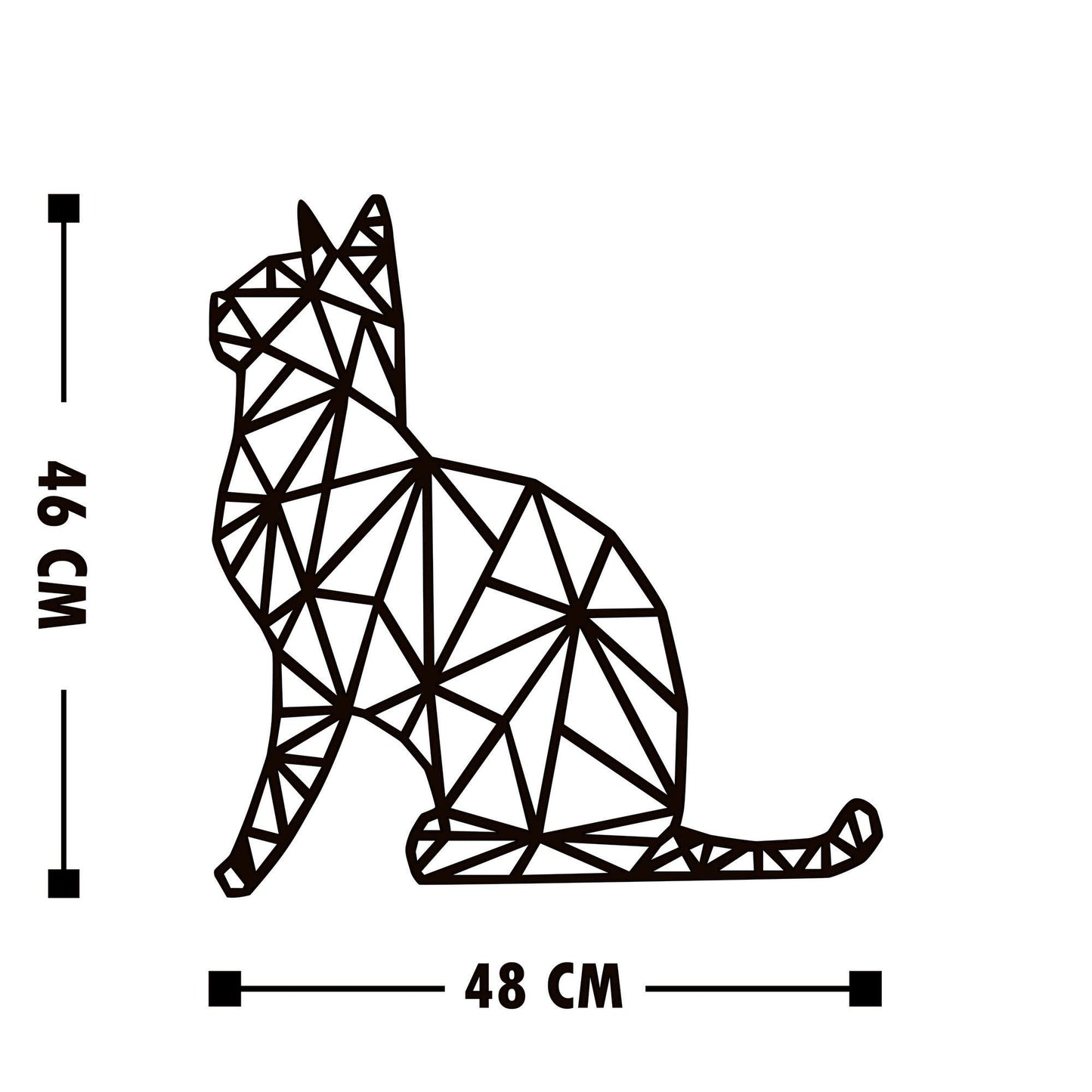 Ukrasni drveni zidni dodatak, Kedi
