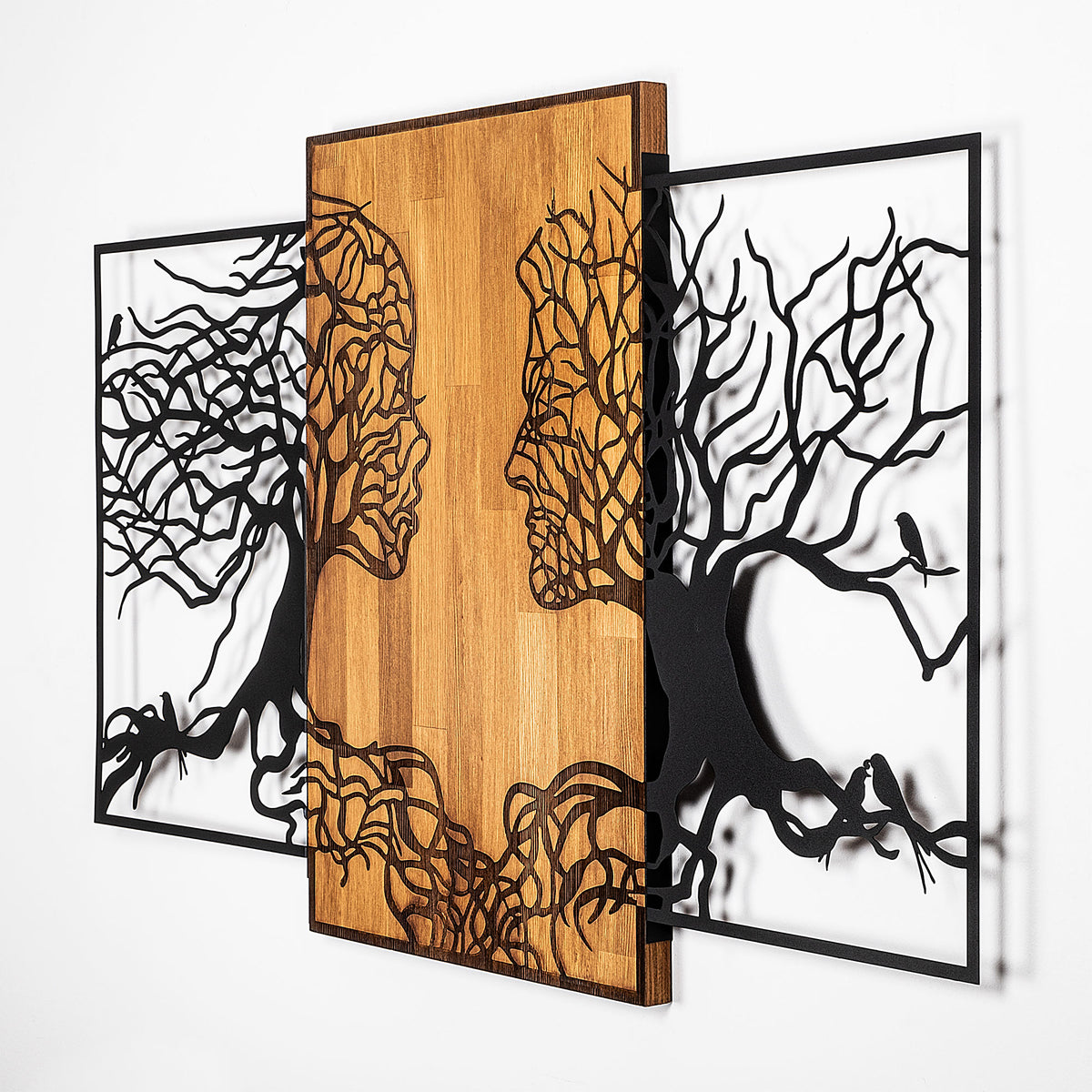 Drvena zidna dekoracija, Tree Love - 312
