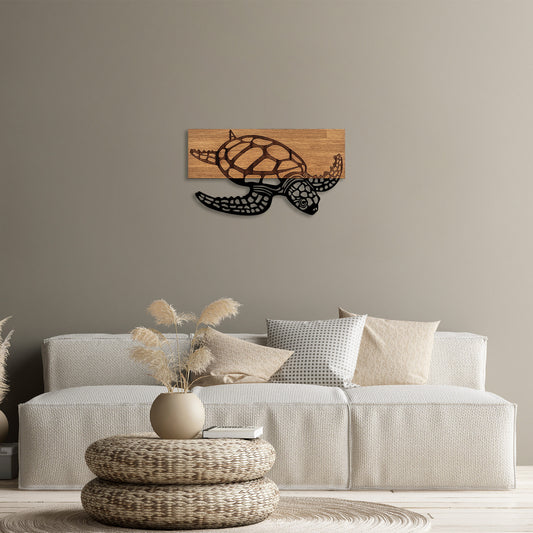 Drvena zidna dekoracija, Caretta Caretta  - 314
