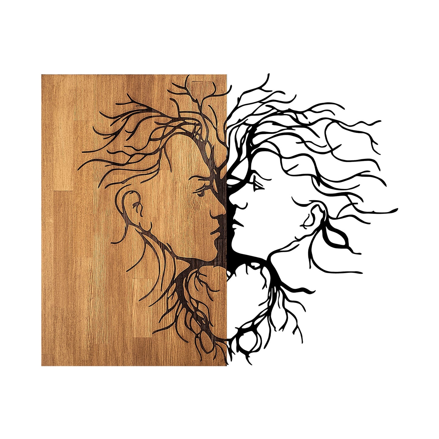 Drvena zidna dekoracija, Love - 315