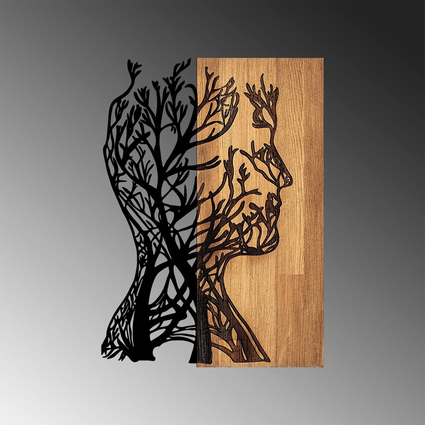 Drvena zidna dekoracija, Tree Man - 319