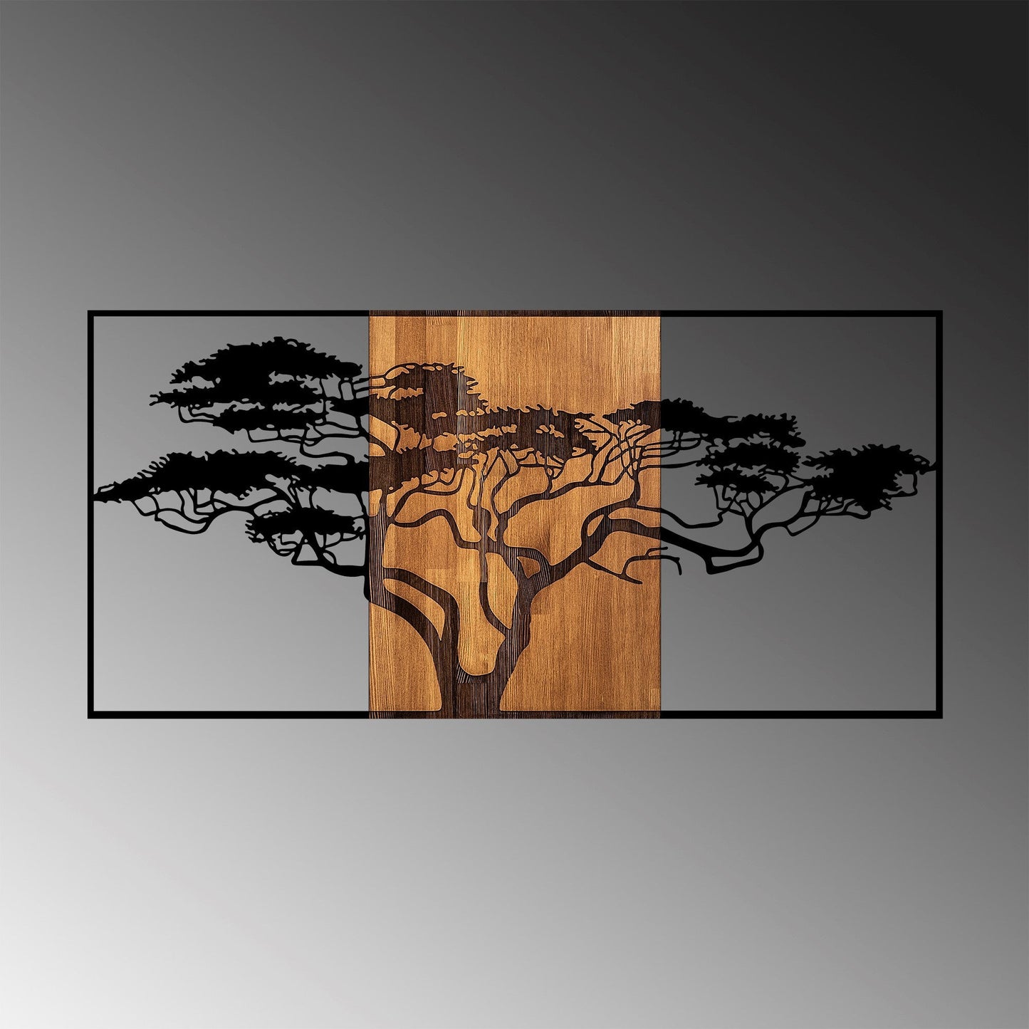 Drvena zidna dekoracija, Acacia Tree - 328
