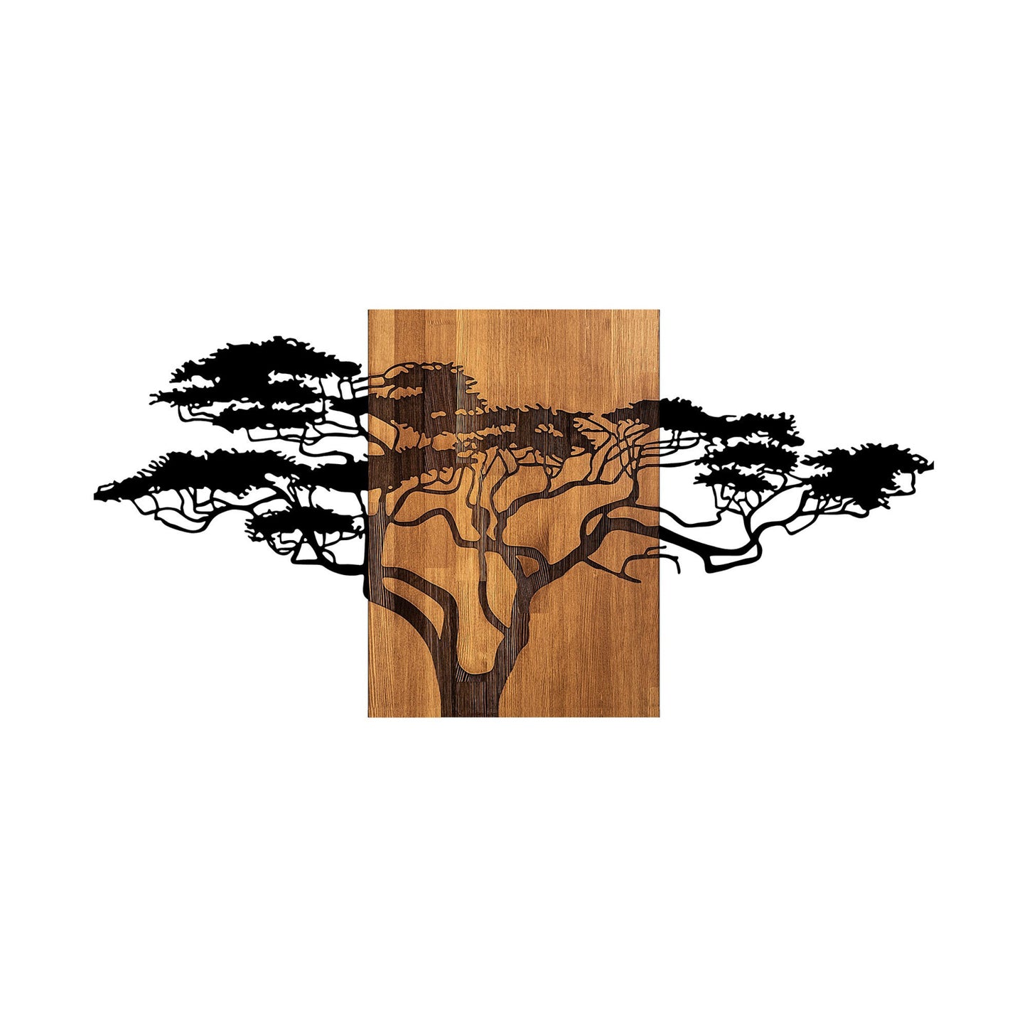 Drvena zidna dekoracija, Acacia Tree - 329