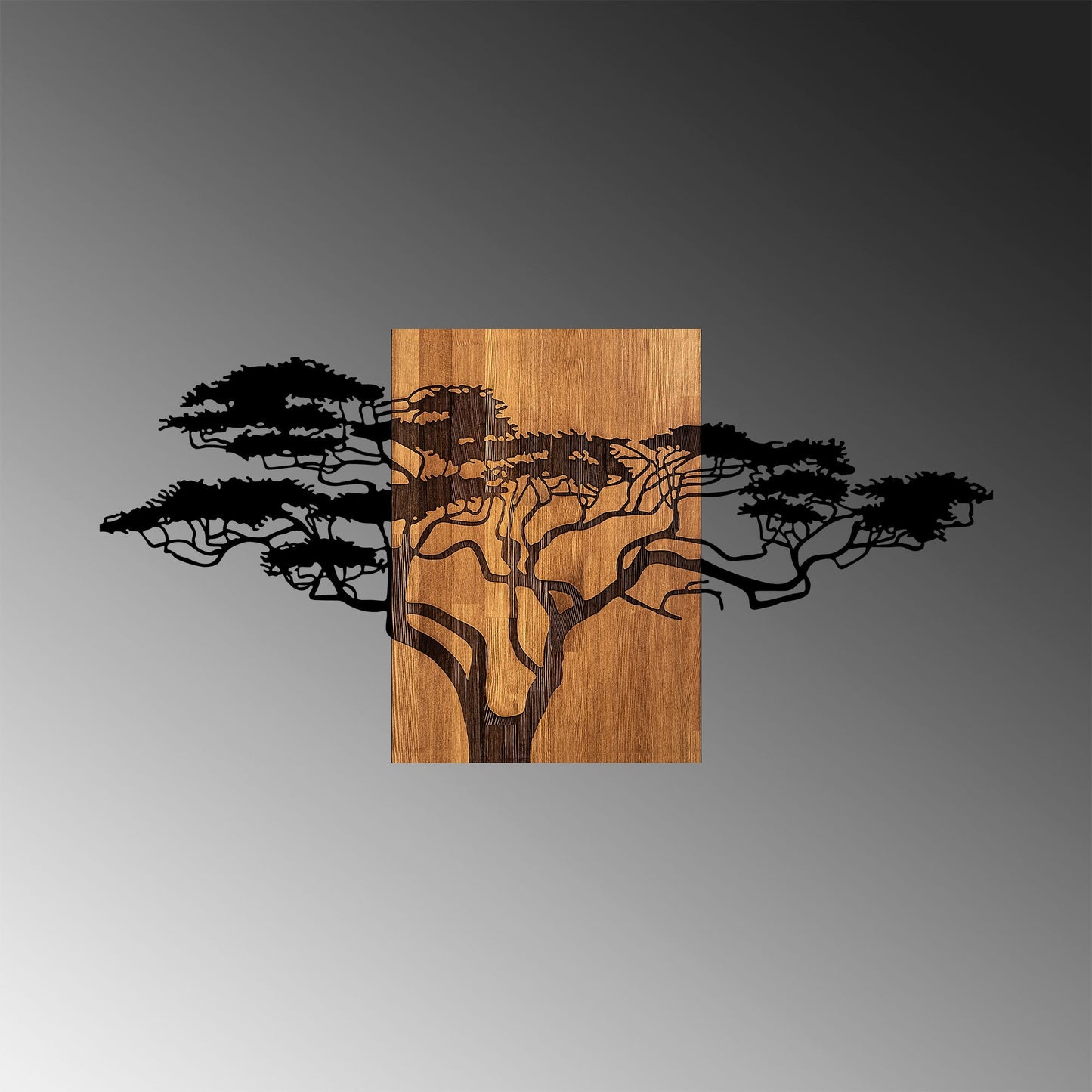 Drvena zidna dekoracija, Acacia Tree - 329