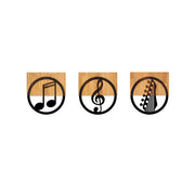 Drvena zidna dekoracija, Just Music - 334