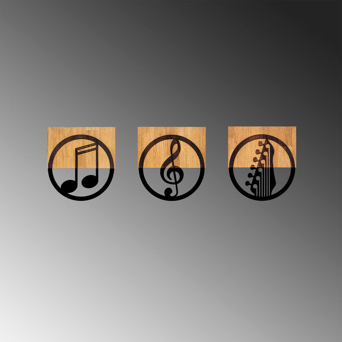 Drvena zidna dekoracija, Just Music - 334