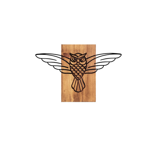 Drvena zidna dekoracija, Owl - 337