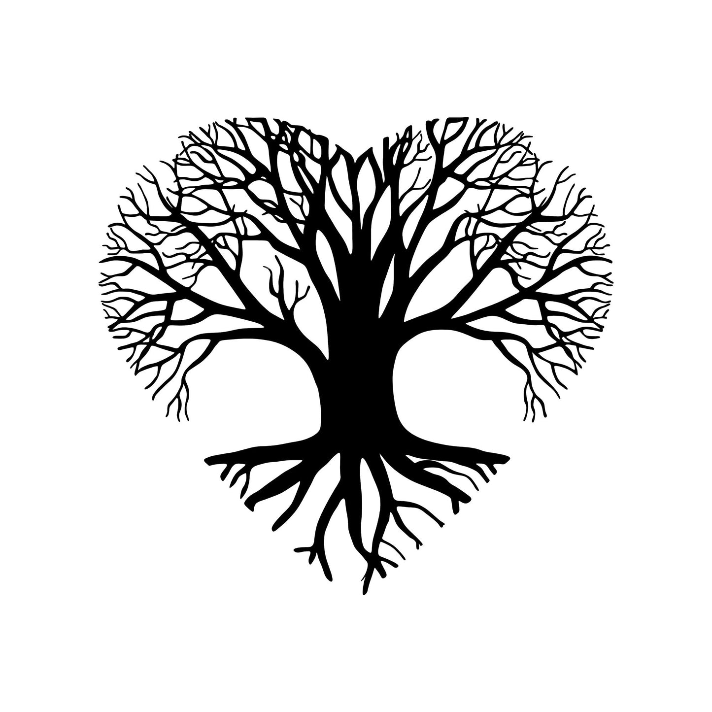 Metalna zidna dekoracija, Love Tree - 264