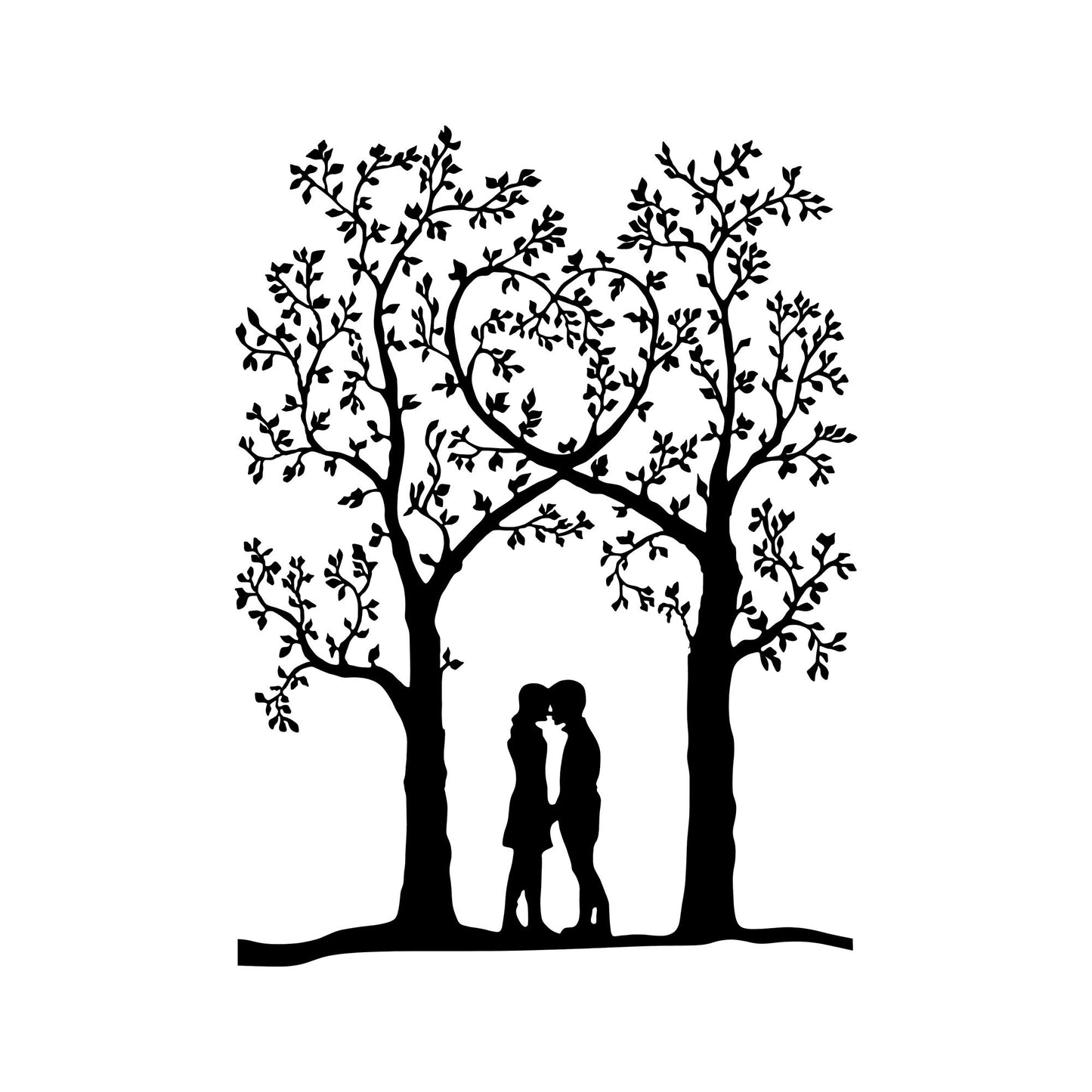 Metalna zidna dekoracija, Love Garden - 270