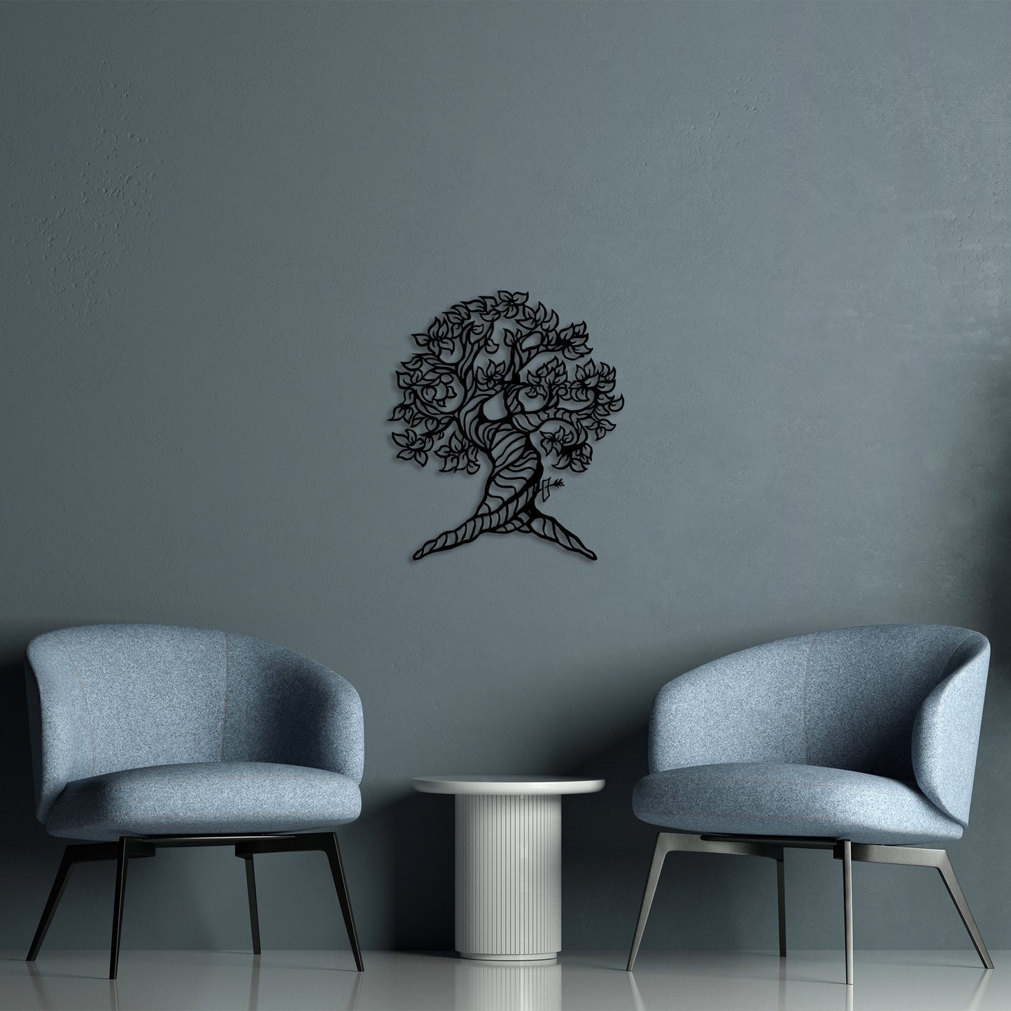 Metalna zidna dekoracija, Monumental Tree - 275