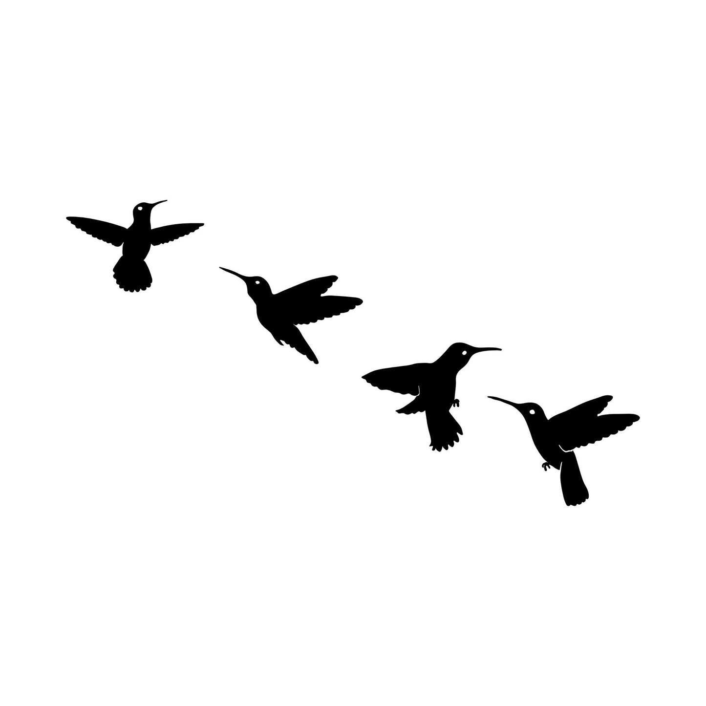 Metalna zidna dekoracija, Birds - 292