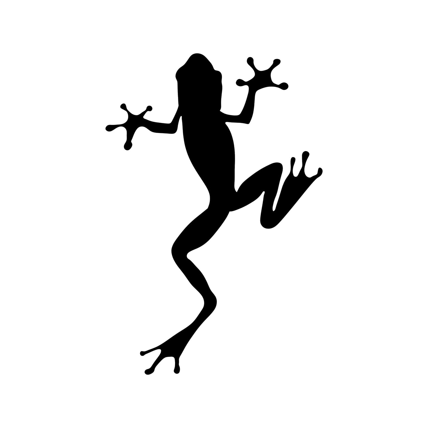 Metalna zidna dekoracija, Frog - 296
