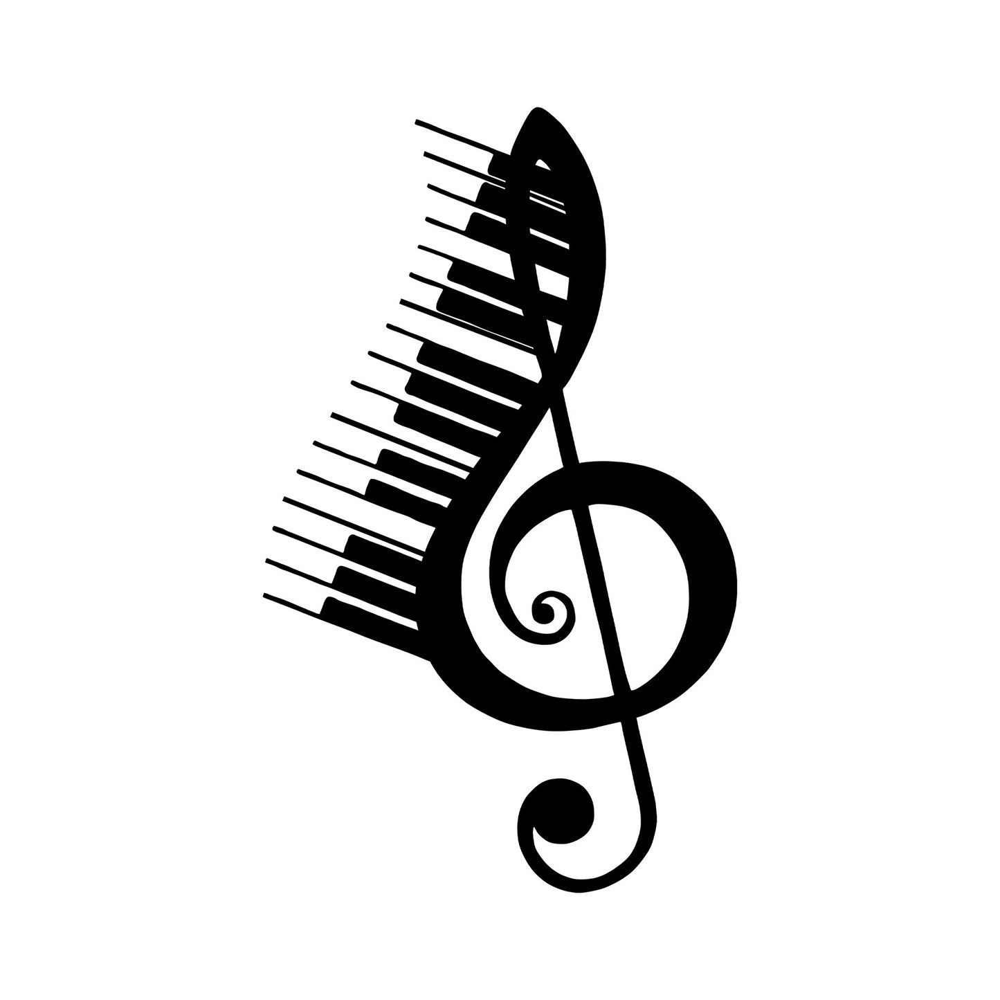 Metalna zidna dekoracija, Musical - 309