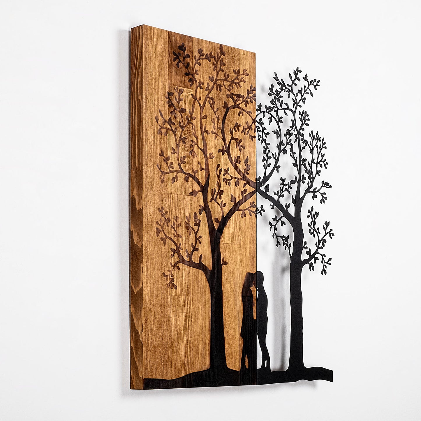 Drvena zidna dekoracija, Love Under The Tree