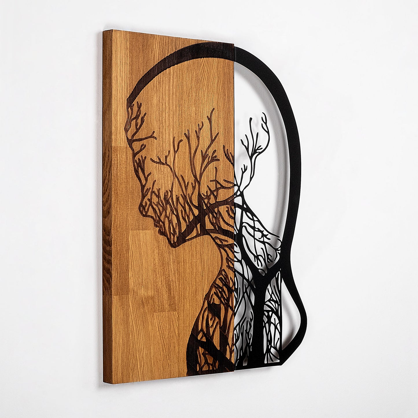 Drvena zidna dekoracija, Tree Woman