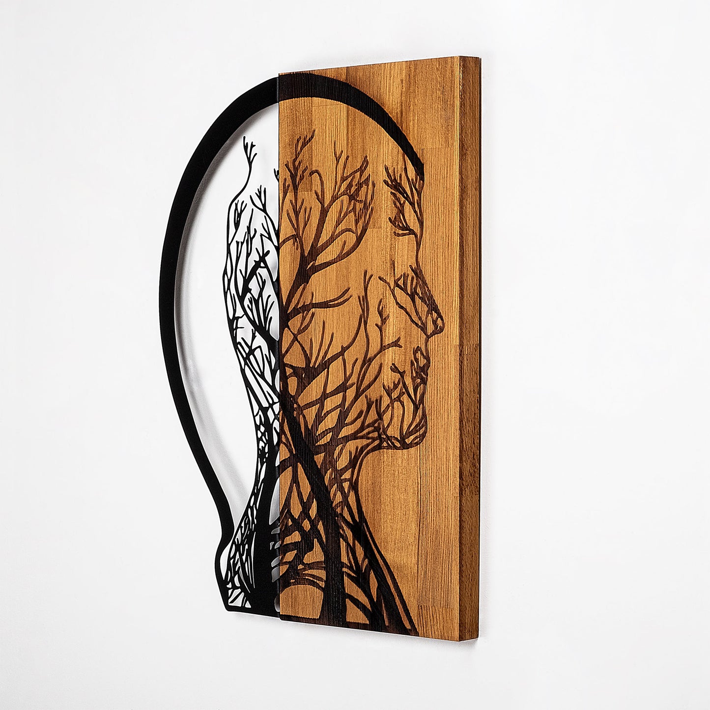 Drvena zidna dekoracija, Tree Man