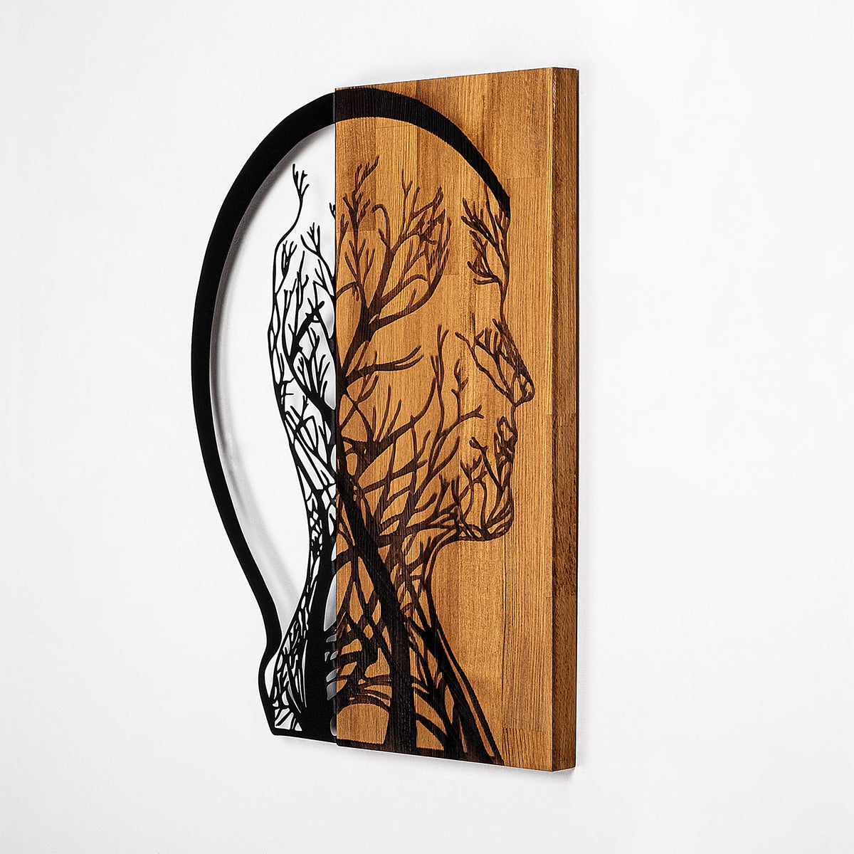 Drvena zidna dekoracija, Tree Man