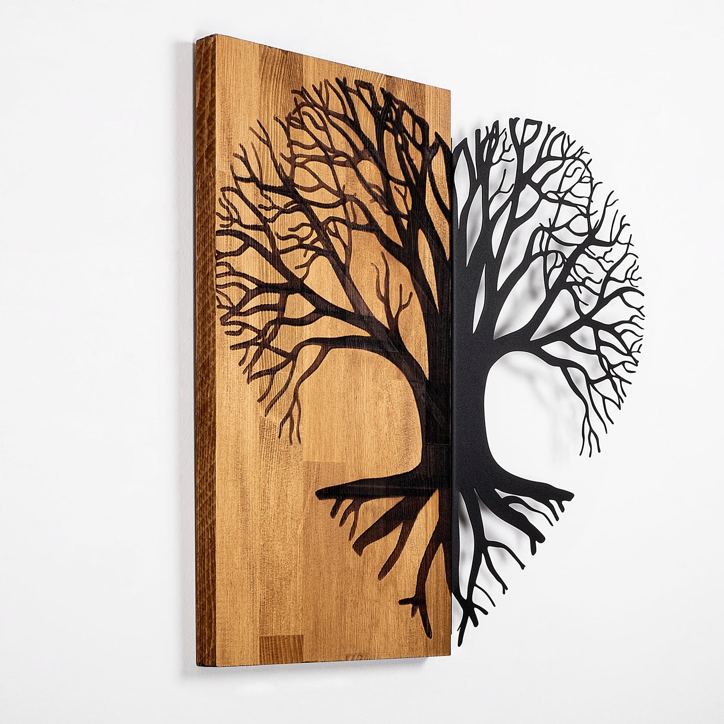Drvena zidna dekoracija, Love Tree