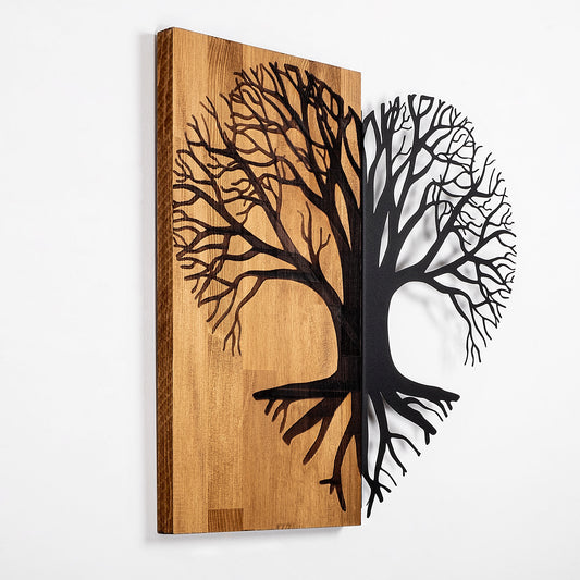 Drvena zidna dekoracija, Love Tree