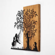 Drvena zidna dekoracija, The Tree And The Shaking Children