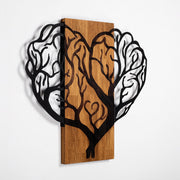 Drvena zidna dekoracija, Brain Tree