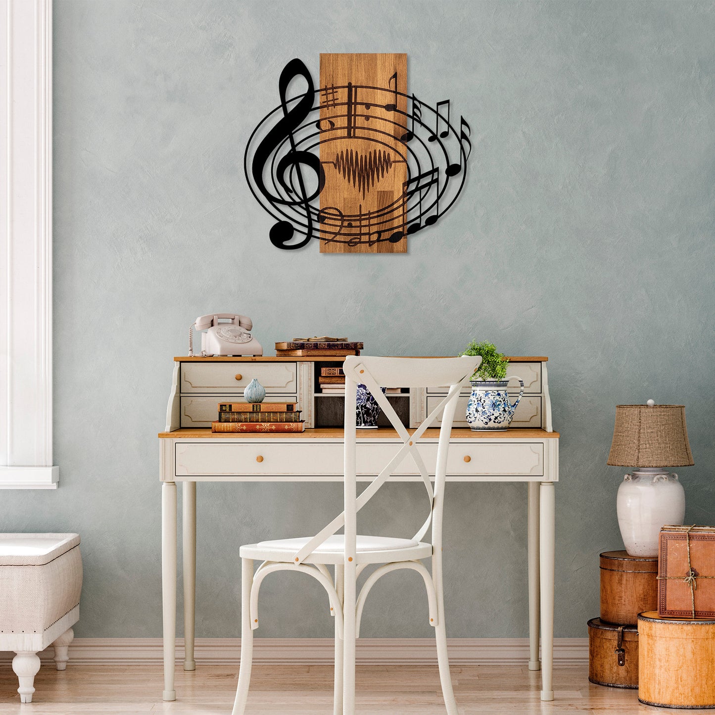 Drvena zidna dekoracija, Musical