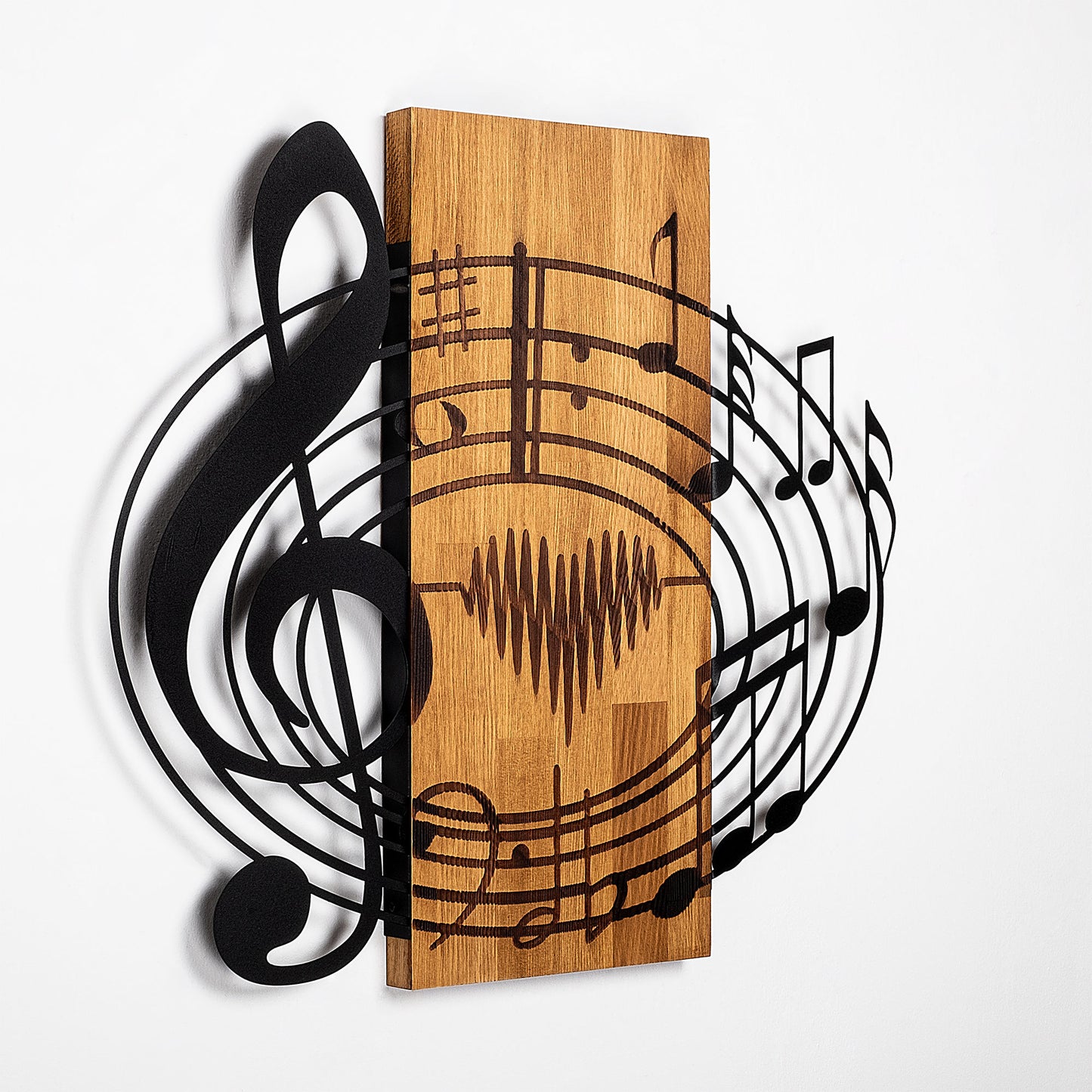 Drvena zidna dekoracija, Musical