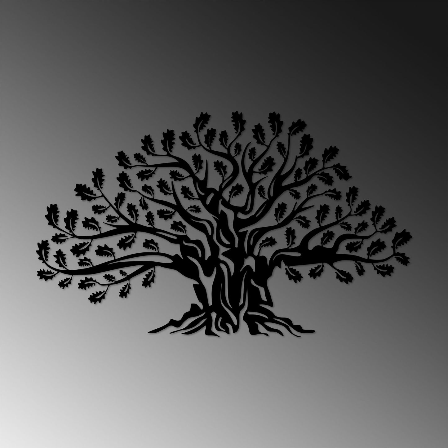 Metalna zidna dekoracija, Monumental Tree 17