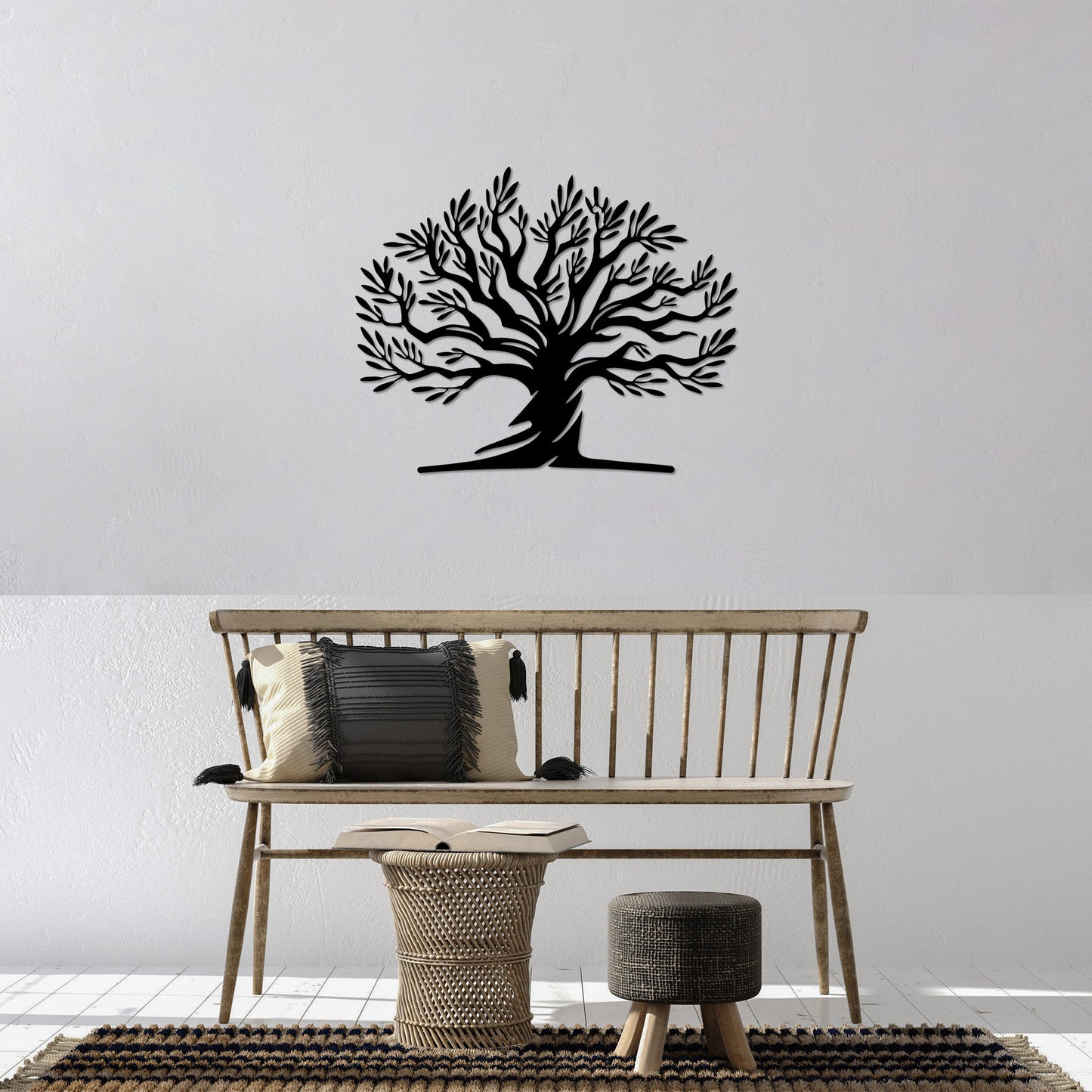 Metalna zidna dekoracija, Monumental Tree 18