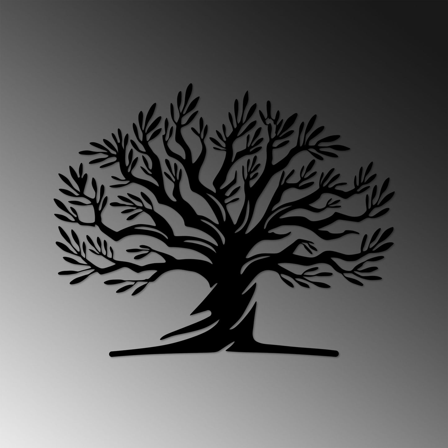 Metalna zidna dekoracija, Monumental Tree 18