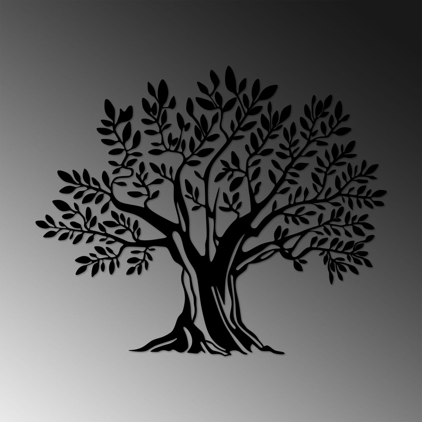 Metalna zidna dekoracija, Monumental Tree 19