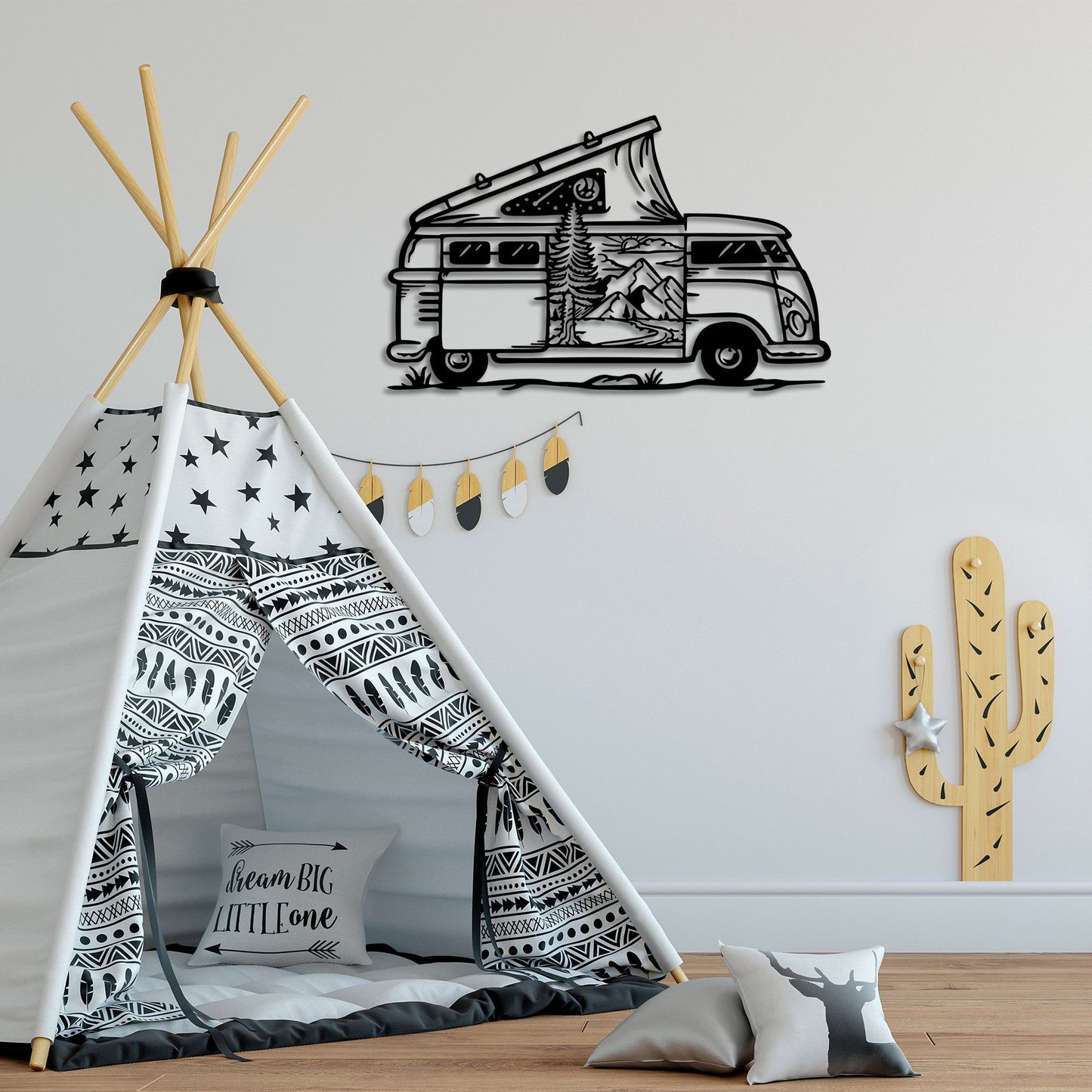 Metalna zidna dekoracija, Caravan