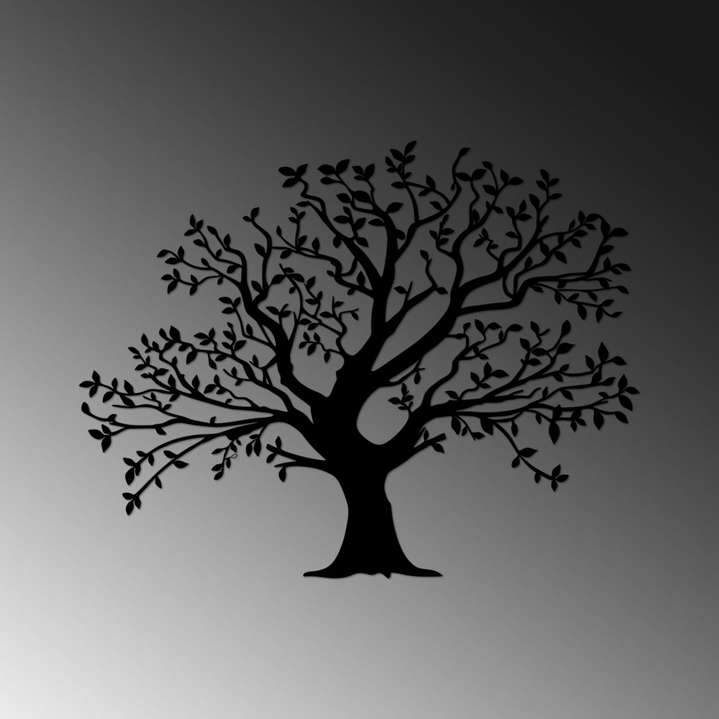 Metalna zidna dekoracija, Monumental Tree - 515