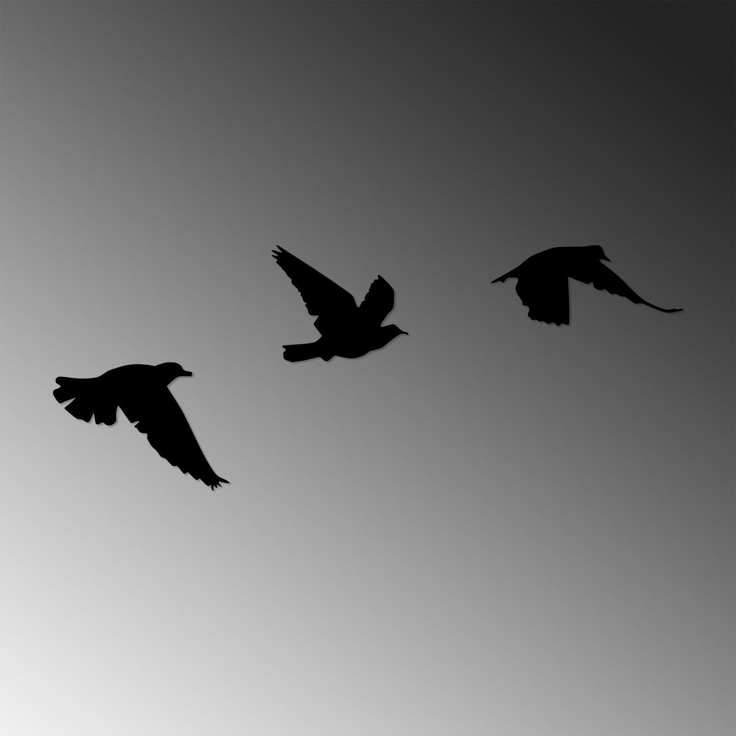 Metalna zidna dekoracija, Birds - 477