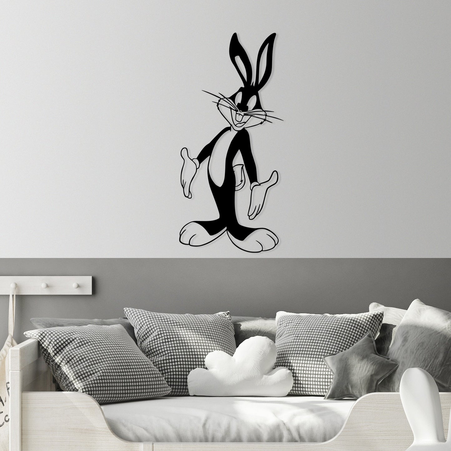 Metalna zidna dekoracija, Bugs Bunny 1