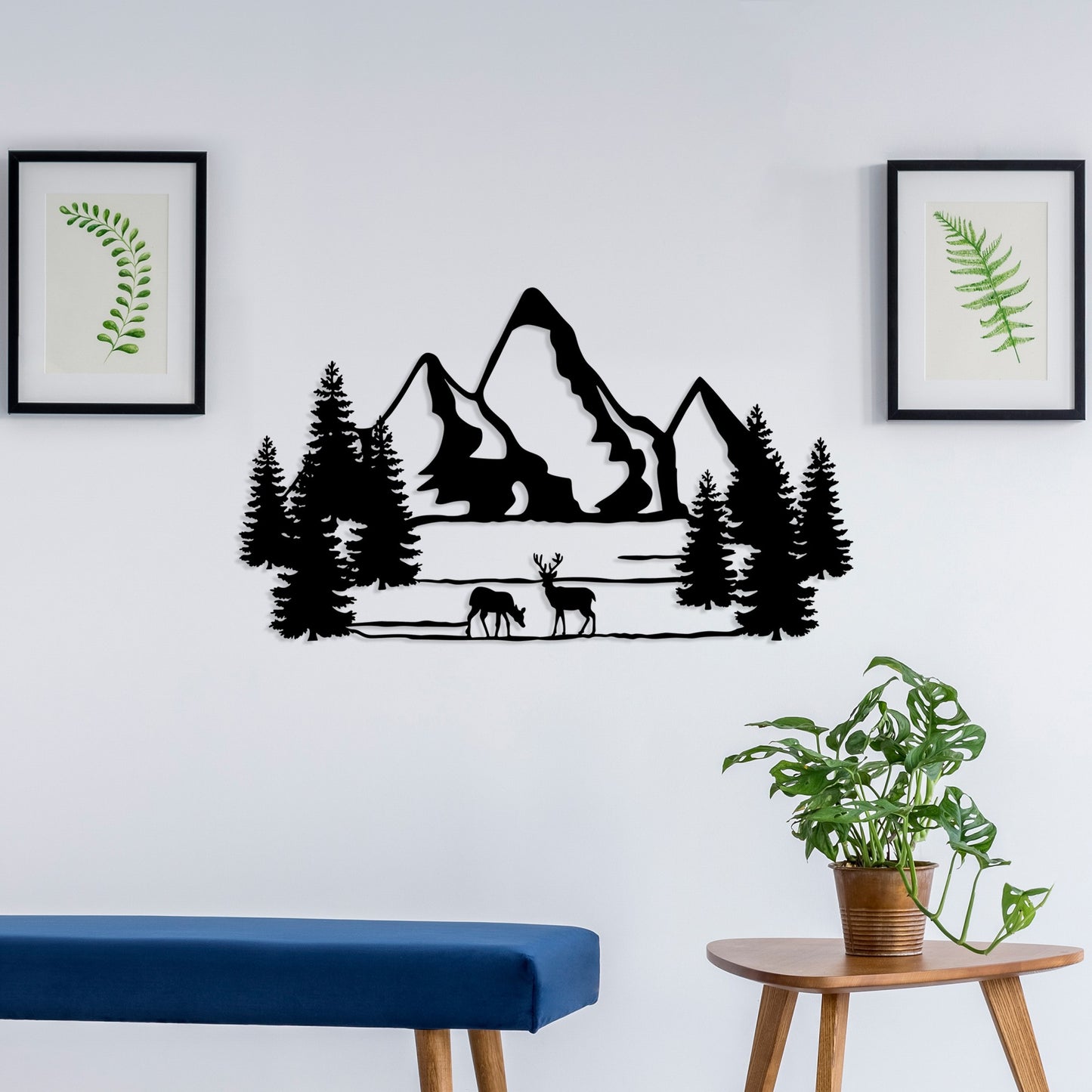 Metalna zidna dekoracija, Landscape 5