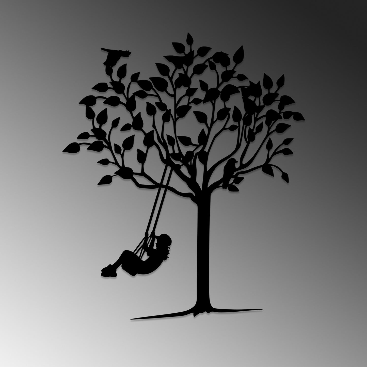 Metalna zidna dekoracija, Swinging Kid