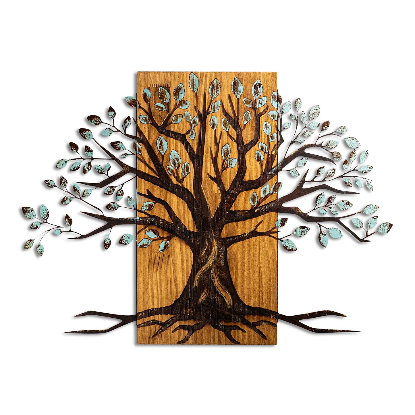Drvena zidna dekoracija, Willow - 382-A