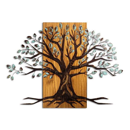 Drvena zidna dekoracija, Willow - 382-A