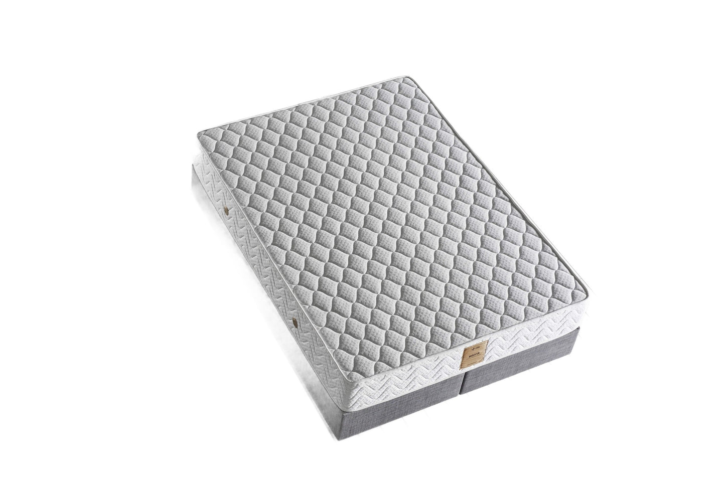 Madrac, Bijela boja, Serra 140x200 cm Double Size Ultra Firm Mattress